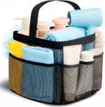 Asisnt Mesh Shower Caddy with 9 Pockets Large Capacity